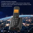 thumbnail image 3 of Cordless telephone,Call Mute 1.8inch Lcd Lines Display 3 Lines Function 16 With Buttons Block Hands-free Buttons Office Conference Call Lcd 3 Call Block 13 Call 16 With Intercom Conference, 3 of 6