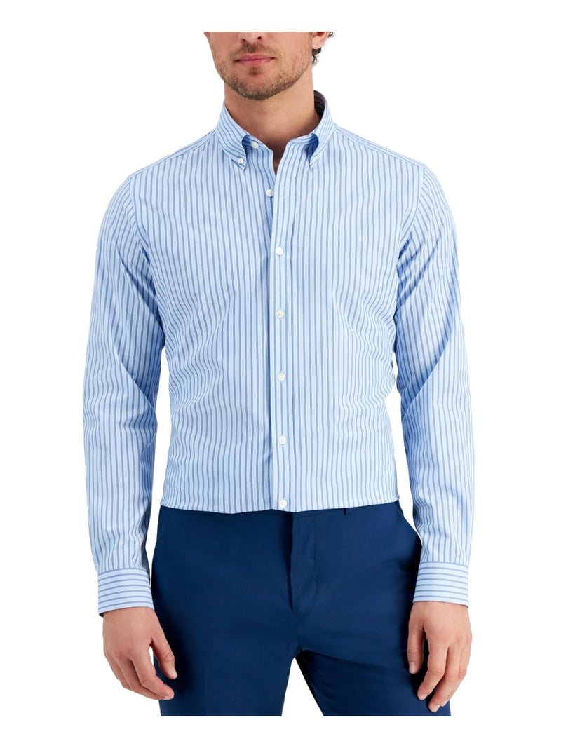 dress shirt for club Mens White Club Collar Shirt