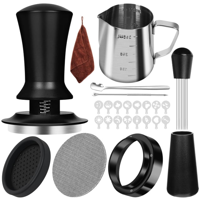 Kit de accesorios para espresso Y-Step, juego de 25 piezas para café