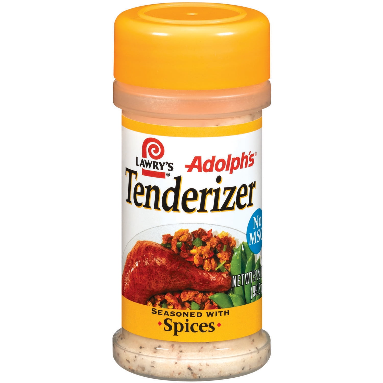 Adolph's Seasoned W/Spices Tenderizer 3.5 Oz Shaker