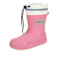 thumbnail image 2 of AUDeals Women Mid Calf Rain Boots, Waterproof Rubber Garden Boots, Non Slip Ankle Rain Shoes with Drawstring (Pink, 7.5), 2 of 6