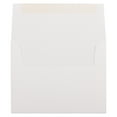 thumbnail image 2 of JAM Paper A2 Strathmore Invitation Envelopes, 4 3/8 x 5 3/4, Bright White Laid, 50/Pack, 2 of 2