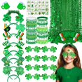 thumbnail image 1 of Paquete de fiesta PLOUGVI, accesorios para el Día de San Patricio, 180 piezas, 1 of 7