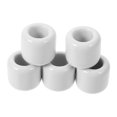 thumbnail image 3 of 5pcs Small Chime Candle Holder Ceramic Candle Cup Portable Small Tealight Candle Cup, 3 of 9