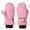 Pink, variant on Deago 2 Pairs Kids Winter Gloves - Snow & Ski Waterproof Thermal Insulated Gloves for Boys Girls Toddler Children for Cold Weather (Pink)