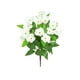 thumbnail image 1 of Decoraciones para San Valentín, adornos para San Valentín, regalos para San Valentín, decoraciones navideñas, flores artificiales de azalea e impatiens de 5 cabezas, flores artificiales de plástico., 1 of 5