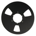 thumbnail image 3 of 1/4 10 Inch Empty Tape Reel, Recording Tape Reel Aluminum Alloy Empty Disc Opening Machine Parts Easy Use Durable  For Reel Tape Recorder Accessory Silver,Black, 3 of 8