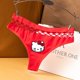 thumbnail image 1 of Bragas sexys de Hello Kitty para mujer, ropa interior de dibujos animados Kawaii Kt Kuromi, pantalones flexibles suaves para Fitness, regalos, 1 of 4