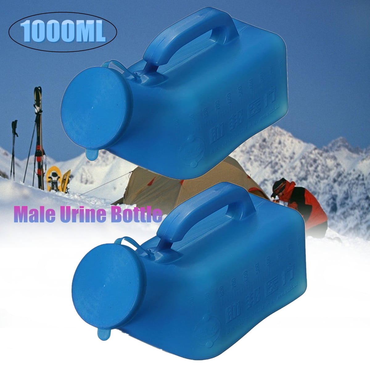 Car Caravan Urinal Urine Bottle Toilet Camping Travel Bed Tent Pee