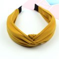 thumbnail image 4 of Sonducket Accesorios para el cabello Diadema anudada de tela dulce de ala ancha Moda elegante Ropa de diario Accesorio a juego Diadema para niña Accesorio para el cabello Sonducket AP012108-00, 4 of 6
