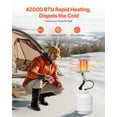 thumbnail image 2 of VEVOR Chauffe-Réservoir au Propane 42000 BTU Rayonnant Infrarouge Brûleur Simple Extérieur, 2 of 9