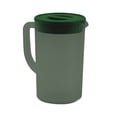 thumbnail image 3 of 2.7L Plastic Pitcher with Lid Large Capacity High Temperature Resistant Cold Water Jug for Juice Tea With Filter Hole, 3 of 8
