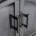 thumbnail image 5 of Axel Glass Firescreen Hammered Black - Small, 5 of 7
