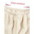 thumbnail image 3 of Txlixc Traje de 2 piezas de franela de color sólido con capucha de manga larga y pijama de pantalones elásticos casuales Txlixc moda, 3 of 5