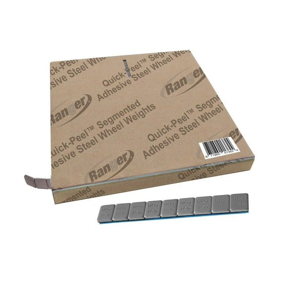 BendPak Ranger Tape Wheel Weights - Silver Adhesive