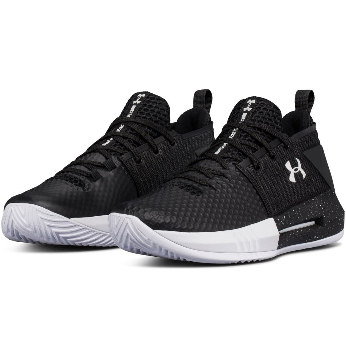 Under Armour Clutchfit Drive 4 Low 103WHT/BLK 8.5