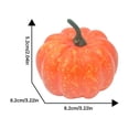 thumbnail image 3 of Artificial Pumpkin Decorations Fall Pumpkins For Fall Halloween Thanksgiving Holiday Decorating, 3 of 3