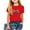 Red-06, variant on Ugoldhm Girls Independence Day Graphic Tees Red White Blue Summer Tops 2-13 Years Short Sleeve Patriotic Outfits
