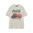 thumbnail image 1 of Coca Cola Womens Beige Short Sleeved T-Shirt, 1 of 6