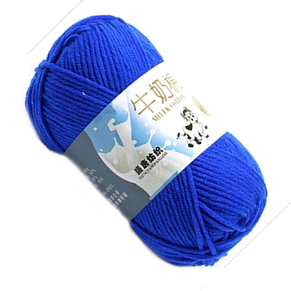 Mewaii® 1 Pack Soft Milk Cotton Yarn Wool Yarn for Crocheting