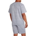 thumbnail image 3 of Fruit of the Loom Men's and Big Men's Short Sleeve, Knee-Length Pant Pajama Set, 3 of 3