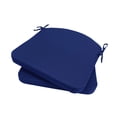 thumbnail image 5 of koolsoo Chair Cushion Garden Seat Pad with Ties Floor Pouf Mat Soft Multipurpose Seating Pillow Floor Cushion for Living Room Sofa , Blue, 5 of 8
