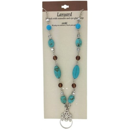 Lanyard Eyeglass Holder Turq