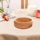 thumbnail image 5 of Cesta de almacenamiento de ratán tejida a mano | Cesta de drenaje de madera natural para frutas y verduras | Organizador de cocina y salón | Cesta para aperitivos y pan de 26 x 26 x 10 cm, 5 of 6