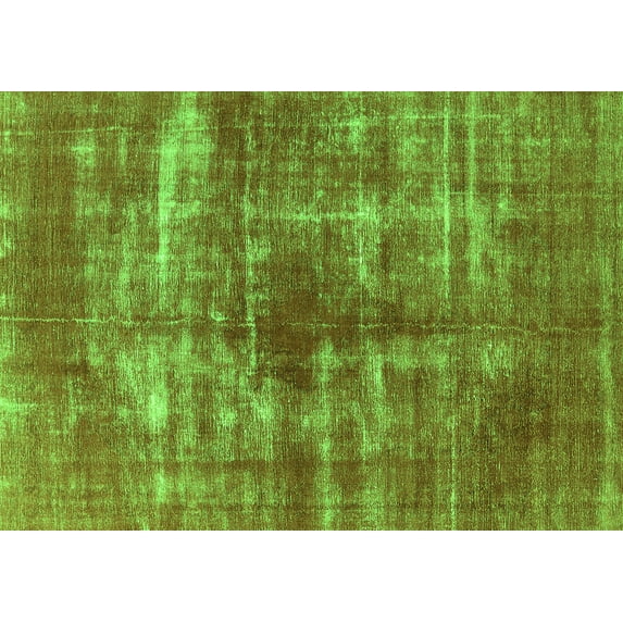 Ahgly Company Indoor Rectangle Persian Green Bohemian Area Rugs, 4' x 6'