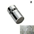 thumbnail image 2 of Brass Water Saving Faucet Aerator Sprayer Attachment With 360-Degree Swivel, 30%-70% Water Conservation, Fits Kitchen Bathroom Sink Lavatory Taps, 2 of 8