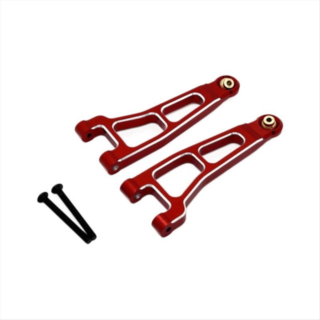 Kit de Brazo Oscilante Delantero Mejorado para Coche RC para 1/12 UD1201 UD1202 UD-12PRO Piezas de Actualización para Coche RC Rojo