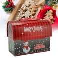 thumbnail image 4 of Christmas Piggy Bank, Beautiful HD Color Printing Christmas Storage Candy Box Iron Buckle Cute  For Kids For Birthdays, 4 of 8