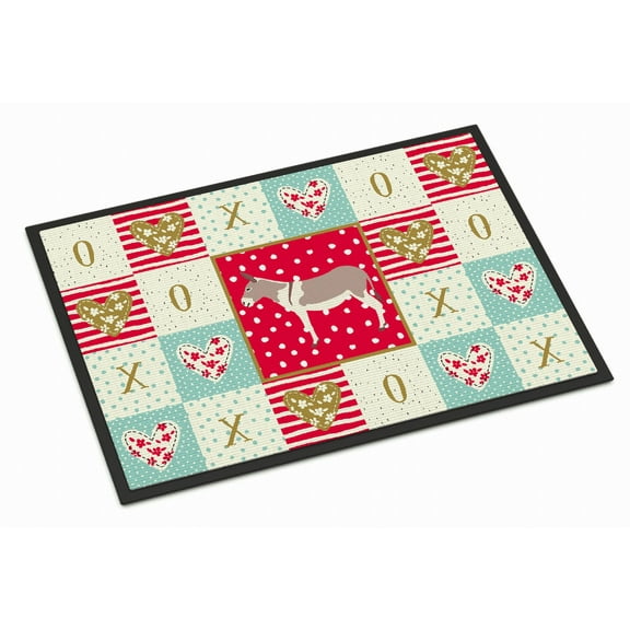 Australian Teamster Donkey Love Door Mat
