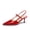 RED, variant on DREAM PAIRS Women's Mary Jane Slingback Kitten Heels 2.36" Kitten Heel, Closed Pointed Toe, Mary Jane Slingbacks, 4mm High-resilience Insole