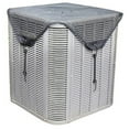 thumbnail image 4 of Central Air Conditioner Cover for Outside Units Mesh AC Covers for Outside Unit, Heat Pump Mesh Protector, Full Leaf Guard, Round Compressor Net Defender for AC Outdoor Conditioners(66*66cm,Grey), 4 of 6