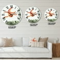 thumbnail image 4 of Designart 1 in Quartz Coastal Wall Clock, 4 of 5