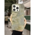 thumbnail image 2 of 1pc Shiny & Textured Lotus Pattern Phone Case Compatible With Iphone, 2 of 4