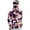Purple |#13, variant on Men's UPF 50 Sun Protection Hooded Shirt with Integrated Face Cover Long Sleeve Lightweight Rash Guard Shirts 2XL Camouflage