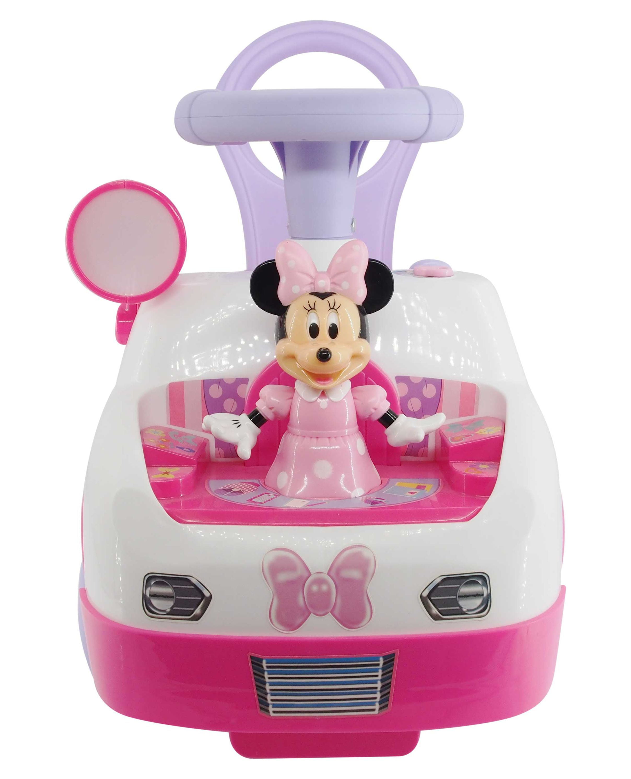 Activity Sounds Car Ride-On Interactive Dancing Kiddieland Mouse with Minnie