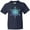 Navy, variant on Inktastic Christmas Blue Ice Snowflake Youth T-Shirt