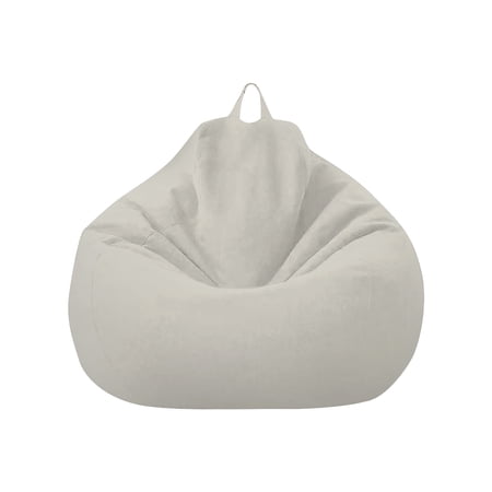 iOPQO Pillow Case [Unfilled] Soft Cover Cotton And Linen Lazy Sofa Cover For Adult Sofa Chair Cover for Adult Sofa Chair 70x80 Khaki Khaki