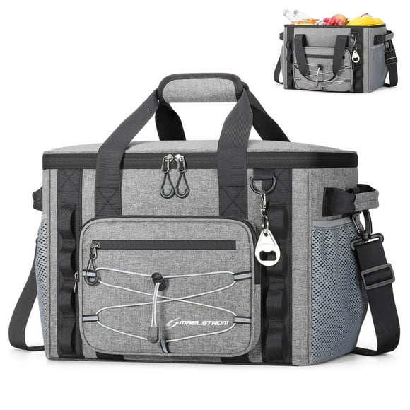 Hielera suave Maelstrom con aislamiento para 40 latas, gris