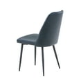 thumbnail image 6 of Jofran Maddox Mid-Century Modern Faux Leather Upholstered Dining Chair (Set of 2), 6 of 8