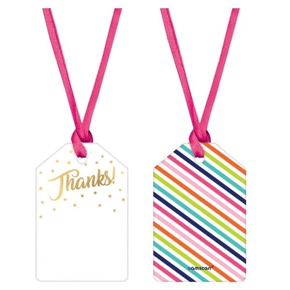 Happy Birthday 'Sweets and Treats' Thank You Gift Tags (25ct)
