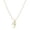 F, variant on Initial Rhinestone Necklace Gold Plated Initial Necklace A Z 26 Alphabet Letter Dainty Necklace For Women