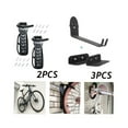 thumbnail image 6 of ULTNICE Wall-Mounted Bike Stand High Carbon Steel Black 3Pcs 5.9X2.4X1.7In, 6 of 6