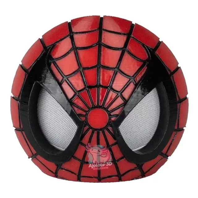 Base Soporte Alexa Echo Dot 4ta y 5ta Generación - Diseño Spiderman Ajolote 3D Solutions Base Spiderman Echo Dot 4