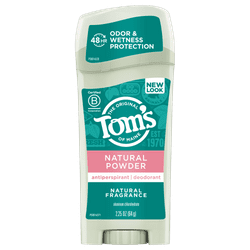 Tom's of Maine Natural Women's Stick Antiperspirant Deodorant, 2.25 Oz, Pack of 6