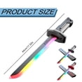 thumbnail image 3 of Led Mist & Spark Costume Sword with Auto Eject - Motion-Activated Sound & Fog Effects for Cosplay, Display & Themed Events, Usb-C Rechargeable, 3 of 9