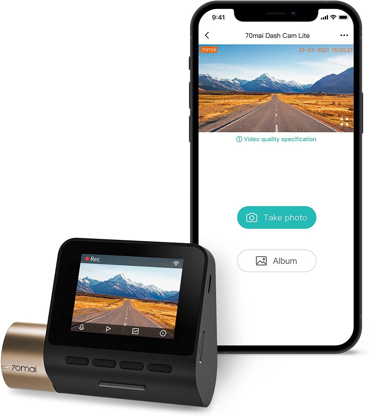 Xiaomi 70mai Dash Cam Lite Купить